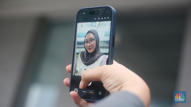 iPhone 17 Pro. iPhone 17 Pro. (CNBC Indonesia/Tias Budiarto)