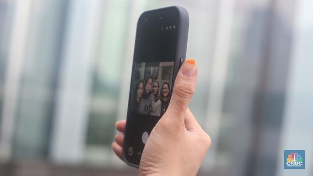 iPhone 17 Pro. iPhone 17 Pro. (CNBC Indonesia/Tias Budiarto)