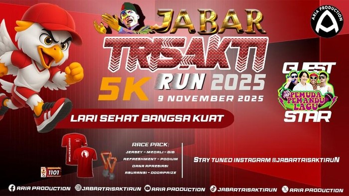 Jabar Trisakti Run 2025.