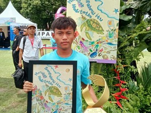 Siswa Sekolah Rakyat Raih Juara Lomba Poster Hari Habitat dan Kota 2025