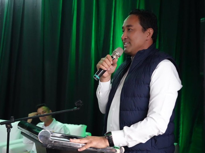 Kepala BNN Komjen Suyudi Ario Seto dalam Giat Kemah Bhakti Pemuda yang digelar PB HMI di Bumi Perkemahan Cibubur, Jakarta Timur. (dok. ist)