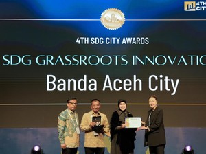 Sukses Berdayakan Perempuan, Banda Aceh Raih CityNet SDG Awards 2025