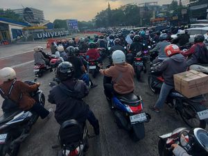 Polisi Ungkap Penyebab Macet Parah di Pondok Cabe Tangsel Pagi Ini
