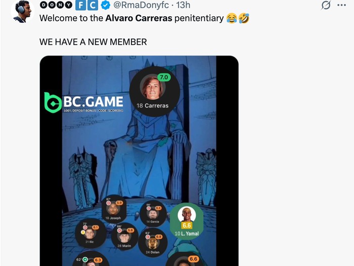 meme lamine yamal,lamine yamal,meme barcelona,barcelona,el clasico,real madrid vs barcelona,laliga,liga spanyol,meme sepakbola,alvaro carreras