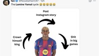 Meme Real Madrid Bungkam Barcelona, Lamine Yamal Tak Berdaya Meme Real Madrid Bungkam Barcelona, Lamine Yamal Tak Berdaya