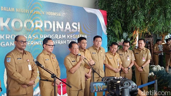 Menteri Dalam Negeri (Mendagri) Tito Karnavian (Rizky/detikcom). Menteri Dalam Negeri (Mendagri) Tito Karnavian (Rizky/detikcom).