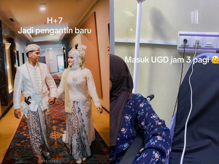 Momen bulan madu berubah drama! Pengantin baru didiagnosis Honeymoon Cystitis H+7 nikah. Unggahan tersebut langsung viral di media sosial.