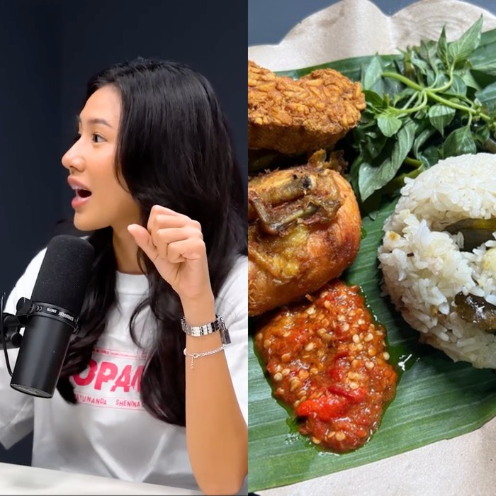 **Shenina Cinnamon dan Pecel Ayam Lezat yang Menjadi Favoritnya!**