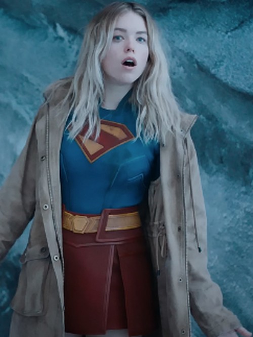 Penampilan Milly Alcock sebagai Supergirl.