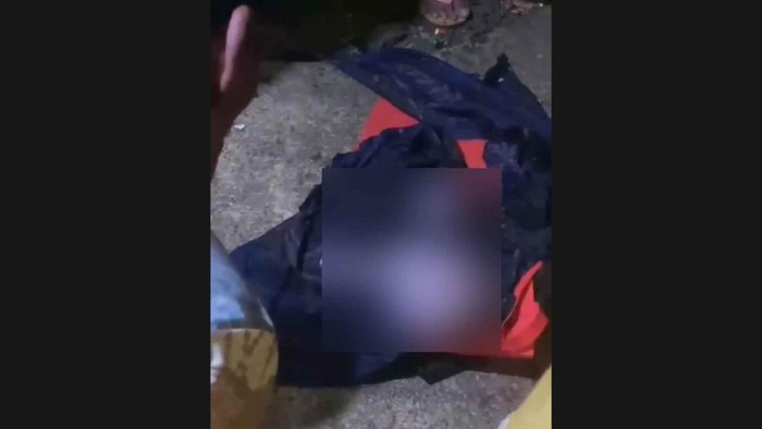 Tas ransel tempat ditemukannya mayat bayi dengan mulut dilakban di Karawang Tas ransel tempat ditemukannya mayat bayi dengan mulut dilakban di Karawang