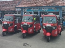 3 Bajaj Maxride Ditilang Polisi di Solo, 2 Langsung Ngandang