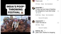 Bikin Konten Festival Kotoran di India, Youtuber Dikecam Bikin Konten Festival Kotoran di India, Youtuber Dikecam