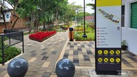 Terdapat jogging track dan paviliun di dalam RTH ini yang bisa digunakan
