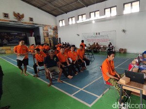 312 Warga Binaan Lapas Ciamis Jalani Rontgen Dada, 4 Orang Positif TBC