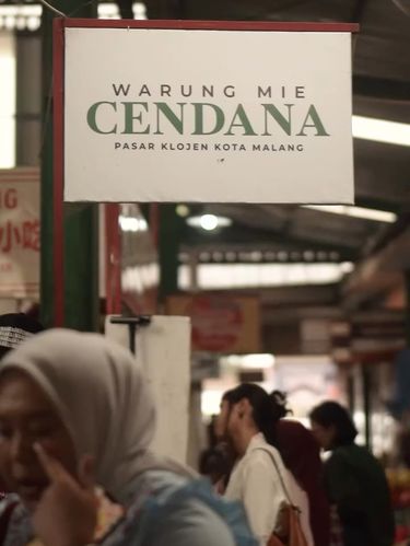 Warung Mie Cendana Pasar Klojen Warung Mie Cendana Pasar Klojen