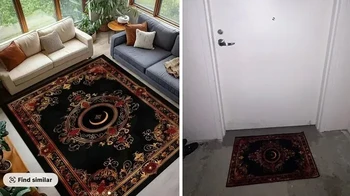 Ternyata karpetnya untuk miniatur rumah. Yaaa. Foto: Beautiful-Nightmaree via Bored Panda