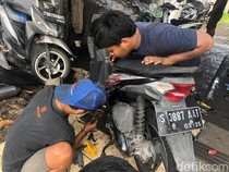 Puluhan Motor Brebet Habis Isi Pertalite, Bahlil Bilang Begini