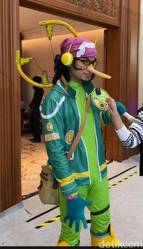 Cosplayer Unik di ICC 2025: Jadi Usopp hingga Avatar Kyoshi