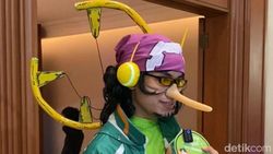 Cosplayer Unik di ICC 2025: Jadi Usopp hingga Avatar Kyoshi