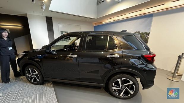 Daihatsu Rocky e-Smart Hybrid. (CNBC Indonesia/Ferry Sandi)
