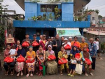 Wakil Ketua DPRD Kota Bogor Salurkan Bantuan untuk Korban Longsor Bondongan