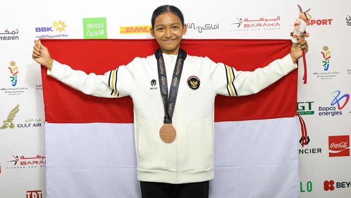 Gendis Aulia Syafitri, Asian Youth Games 2025 Atlet Atletik Gendis Aulia Syafitri yang mengukir prestasi di Asian Youth Games (AYG) 2025 dengan meraih medali perunggu.