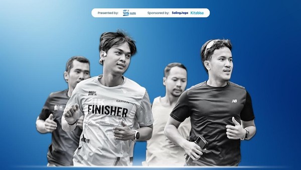 Lari sambil berbagi bareng KECERUN