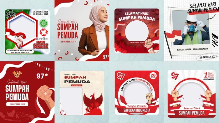 Kumpulan Twibbon Sumpah Pemuda 2025 Kumpulan Twibbon Sumpah Pemuda 2025