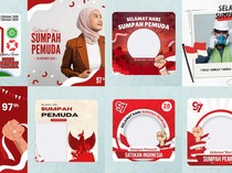 15 Twibbon Hari Sumpah Pemuda 2025 Estetik, Lengkap dengan Captionnya