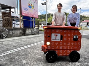 Nggak Pakai Kurir, Kirim-kirim Barang di Jepang Sudah Pakai Robot