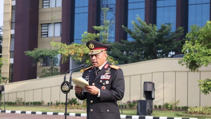Polda Riau menggelar upacara peringatan Hari Sumpah Pemuda. Polda Riau menggelar upacara peringatan Hari Sumpah Pemuda, Selasa (28/10/2025).