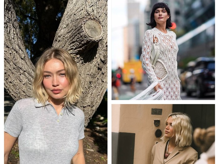 Potongan Rambut Bob untuk Rambut Tipis