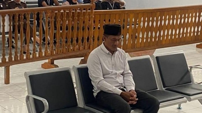 Sidang pembunuhan Terdakw pembunuhan ibu dan anak di Rejang Lebong, Bengkulu, divonis hukuman mati