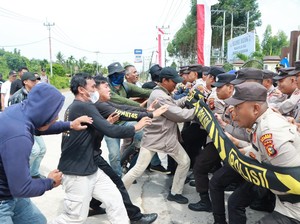 Polda Riau Uji Kesiapan Polres Meranti Hadapi Kerusuhan dalam Sispam Mako