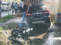 Hilang Kendali saat Nyalip, Mobil di Lombok Utara Tabrak Pemotor hingga Tewas