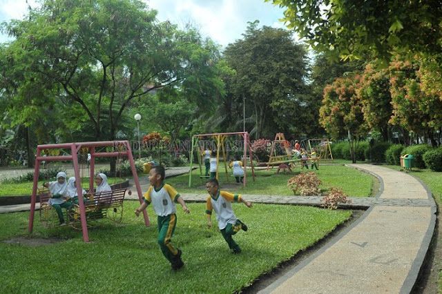 Taman Kamboja Banjarmasin.