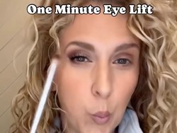 Trik Makeup 1 Menit Ini Berikan Hasil Seperti Eye Lift, Bikin Awet Muda