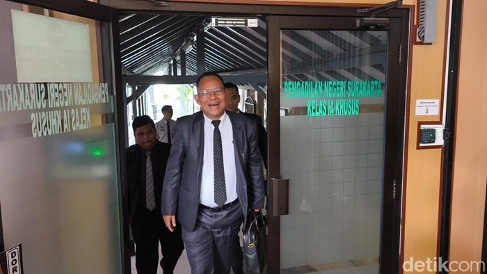 YB Irpan Kuasa hukum Jokowi, YB Irpan, saat ditemui di Pengadilan Negeri Solo, Selasa (28/10/2025).