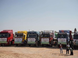 IZI Kirim 189,7 Ton Bantuan Kemanusian untuk Warga Gaza