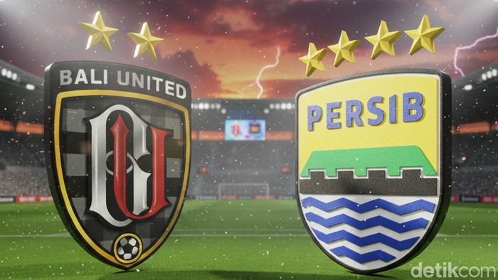 Bali United vs Persib Bandung.
