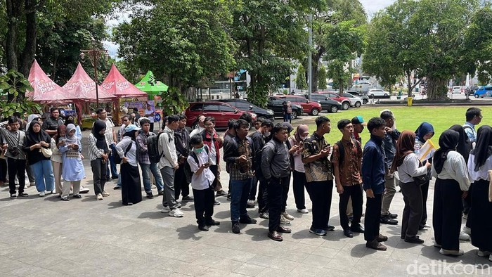 Job fair di Pendapi Balai Kota Solo, Rabu (28/10/2025).