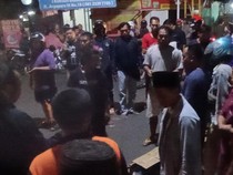 Motor Terobos Lampu Merah Dilindas Truk Tanpa Muatan di Kota Probolinggo