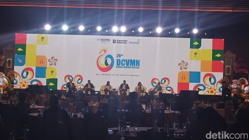 Kegiatan 26th Developing Countries Vaccine Manufacturers Network (DCVMN) Annual General Meeting (AGM) di Denpasar, Bali pada Rabu (29/10/2025).