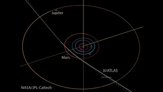 Komet 3I/ATLAS Sedikit Berubah Arah dan Kehilangan Banyak Massa