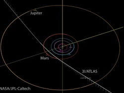 Komet 3I/ATLAS Sedikit Berubah Arah dan Kehilangan Banyak Massa