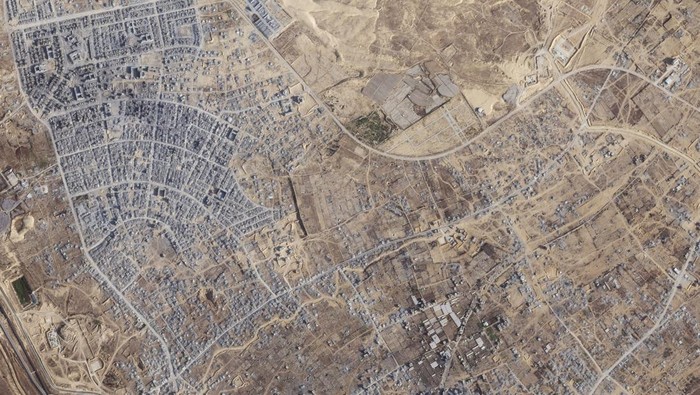 Potret Satelit Ungkap Luasnya Kerusakan di Jalur Gaza: Kota Menjadi Gurun Puing
