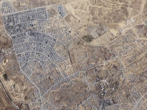 Potret Satelit Ungkap Luasnya Kerusakan di Jalur Gaza: Kota Menjadi Gurun Puing