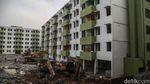 Lima Tower Rusun Marunda Dibongkar Total
