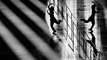 Pemenang kategori Hitam Putih diraih Roy Pan Foto: Mobile Photography Awards