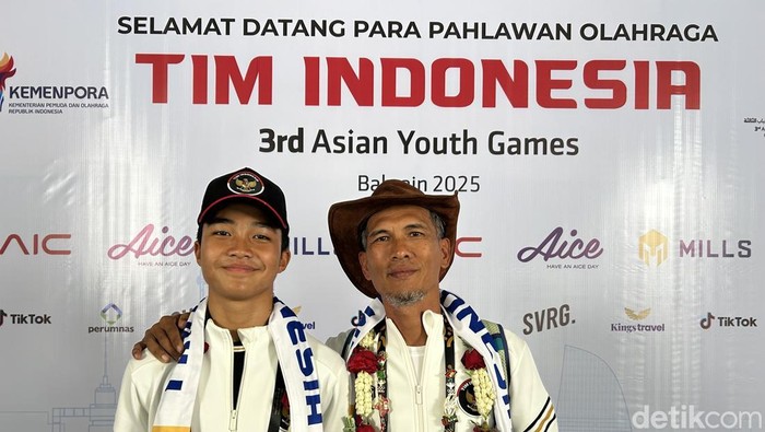 Atlet balap unta Indonesia Mohammad Al Fathih Abdillah.